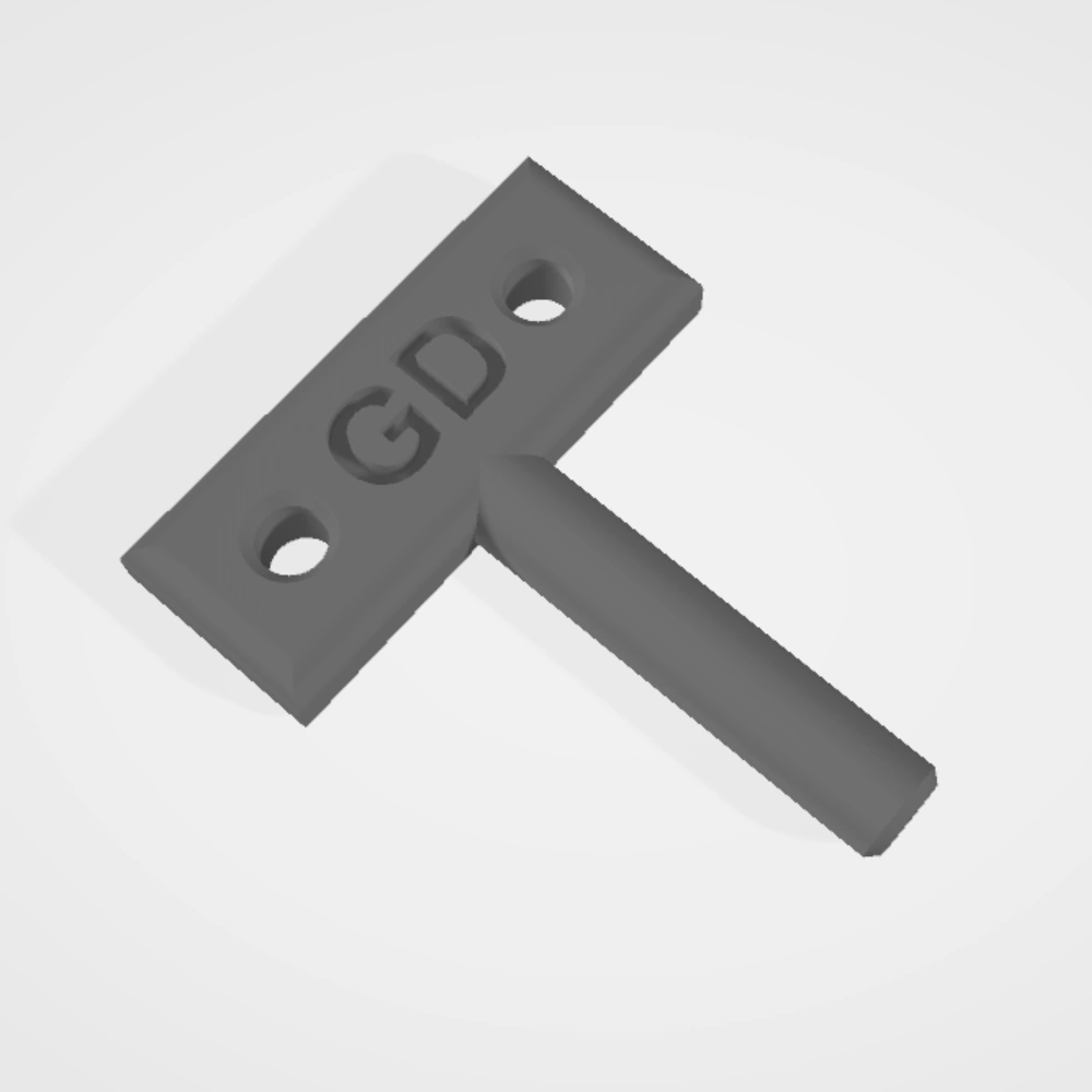 Wind up clock key design